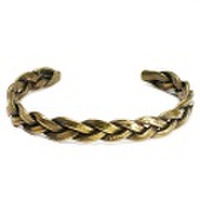 VASSER(バッサー)Vintage Woven Bangle Brass(ヴィンテージウーブンバングルブラス)