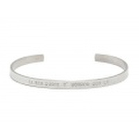 YOSHIMASA HOSHIBA×SYMPATHY OF SOUL（干場義雅×シンパシーオブソウル）　Collaboration Bangle ”Parole d’amore” - Silver（コラボレーションバングル ”パローレ・ダモーレ” - シルバー）