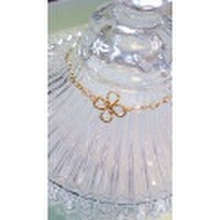 [ブレスレット]シンプルチェーンブレスレット[ゴールド]