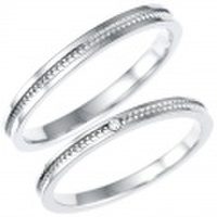[刻印無料]　プラチナ950　マリッジリング｜Men’s & Lady’s（ペア）　95-1158-1159