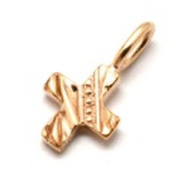 basis(ベイシス)bac008-K10 【レイヤーチャーム】プラスK10イエローゴールド