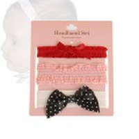 goldbug ベビーヘアバンド3個セット（リボンセット）