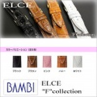 ［バネ棒無料サービス］ フランクミュラーを意識した高級カーフ革バンド　デザインにもこだわった人気No.1　【16.17.18.19.20mm】　バンビ/BAMBI 時計用/ウォッチ用 バンド （エルセ-Fコレクション）　高級カーフ革（型押し）バンド　［送料区分：メール便］［...