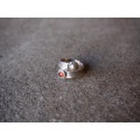 ［送料無料］NORTHWORKS/ノースワークス/MORGAN TWIST RING SLIM / coral＆Apolo.［G205］
