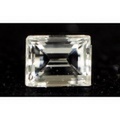 【 レクタングラー・ステップ・カット 】天然ダイヤモンドルース(裸石) 0.124ct,SI-1,Eカラー【 中央宝石研究所ソーティング袋付 】【 送料無料 】