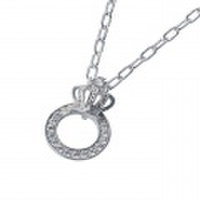 【DUB Collection│ダブコレクション】Crown ring Necklace　クラウンリングネックレス　DUBj-296-2【ユニセックス】