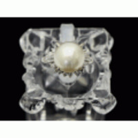 【PT900　プラチナ】 指輪　リング　パール11.5ct　ダイヤモンド0.70ct 15号　9.1g　レディース　2708-0 ジュエリー　人気
