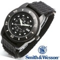 【キャンペーン対象外】 Smith & Wesson スミス＆ウェッソン COMMANDO WATCH 腕時計 BLACK SWW-5982