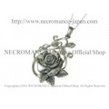 【ネクロマンス NECROMANCE】 シルバーローズヴァインネックレス Silver Rose Vine Necklace 薔薇 蔓