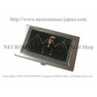 【ネクロマンス NECROMANCE】 バットスケルトンカードケーズ Bat Skeleton Card Case 蝙蝠 コウモリ 骸骨