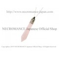 【ネクロマンス NECROMANCE】 ローズクォーツ ドロップティアーネックレス Rose Quartz Drop Tear Necklace 涙 真実の愛