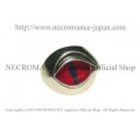 【ネクロマンス NECROMANCE】【数量限定】シルバーレッドヴァンパイア義眼リング Silver Red Vampire Glass Eye Ring ＜吸血鬼/赤＞ 目玉