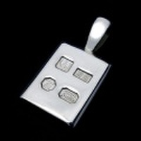 【創業100周年記念】刻印入り純銀ペンダント