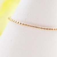 【送料無料】 K18 Duperey venezia chain ring (デュプレー ベネチア チェーン リング)