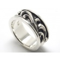 いぶし・唐草シルバーリング/r032