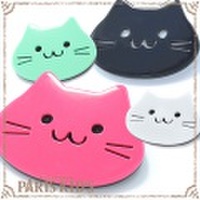ゆるかわニャンコフェイス ブローチ ねこ パリスキッズ本店 原宿 pariskid’s 公式 通販 安い colpo