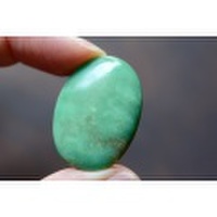 クリソプレーズ（オーストラリア産）【15】天然石ルース・カボション（30.5×22mm）