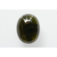 グリーントルマリン【10】天然石ルース・カボション（19×15mm）