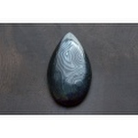 サイロメレーン【1】天然石ルース・カボション（32×19mm）