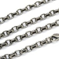 シルバー925ネックレス　2200-8Aチェーン　　【約4.5mm】　55cm・60cm