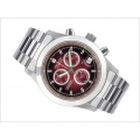 スイスミリタリー SWISS MILITARY 腕時計 ELEGANT CHRONO ML185 クロノグラフ ボルドー 40mm メンズ メタルベルト