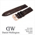 ダニエル ウェリントン DANIEL WELLINGTON 替ベルト 0311DW ローズゴールド 20mm幅 CLASSIC YORK クラシック ヨーク