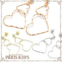 ツイスト オープン ハート ピアス パリスキッズ本店 原宿 pariskid’s 公式 通販 安い ymgir