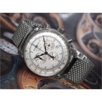 ツェッペリン ZEPPELIN 腕時計 7680M-1 100周年記念 クォーツ 42mm メタルベルト