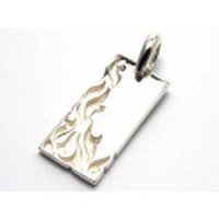 トライバルプレート　ペンダント/shp004