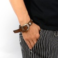 ノースワークス レザー ブレスレット NORTH WORKS N-020 アメカジ