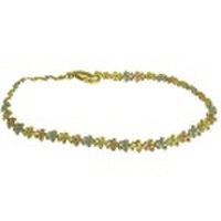 ハワイアンジュエリー / オールプルメリアブレスレットS