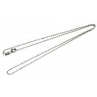 ハワイアンジュエリー / ロジューム加工ミラーボールチェーン45ｃｍ