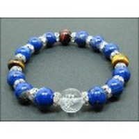 パワーストーン京屋オリジナル/戦国武将 直江兼続ブレスレット　天地人「愛」　幸運のラピス　パワーストーン