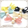 フィーネ リボン パール ヘアクリップ パリスキッズ本店 原宿 pariskid’s 公式 通販 安い ymgir