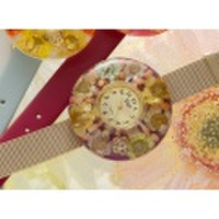 フラワーべゼルウォッチZ　・・・誕生日・腕時計・花・時計