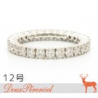 ブシュロン(BOUCHERON) ダイヤモンド エタニティリング 12号 Pt950 [プラチナ 指輪]