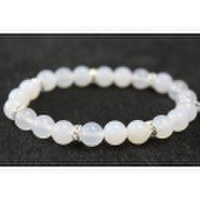 ホワイトカルセドニー　８ミリ　2030円