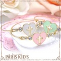 ミルキー カラー クロス ハート バングル パリスキッズ本店 原宿 pariskid’s 公式 通販 安い hrtrd ymgir