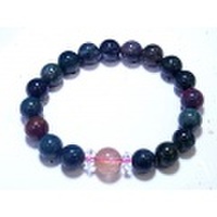 レッドルチルクォーツ＆ブラッドストーンオリジナルブレスレット