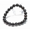 限定!北海道 常呂郡 置戸(おけと)の黒曜石＝オブシディアンの8mmブレスレット 【天然石・パワーストーン】