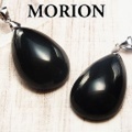 黒水晶　モリオン　AAAA　ペンダントトップ【Mサイズ】【silver925】天然石｜パワーストーン｜黒水晶｜ドロップカット｜ペアシェイプ｜ペンダント｜Mサイズ｜e0279