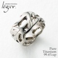 純チタンリング Ｕ34
