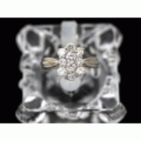 新着【PT900 プラチナ】指輪 リング ダイヤモンド1.00ct 10.5号 4.9g レディース 3089-0