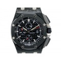 新着価格破壊【AUDEMARS PIGUET オーデマ・ピゲ】ロイヤルオーク オフショア 26400AU.OO.A002CA.01クロノ デイト 裏スケ メンズ 768-0
