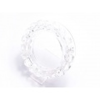 水晶　ドクロ・スカル　バングル