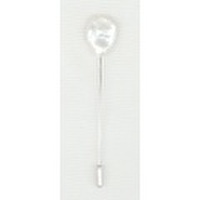 淡水パール シンプル ピンブローチ