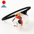 日本市 ＋ 海洋堂　京都　伏見人形　ヘアゴム　日本全国まめ郷土玩具アクセサリー　Japanese local toy accessorie, Hair rubber