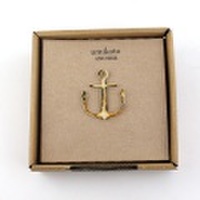 槙塚登 umikoto ブローチ アンカー白