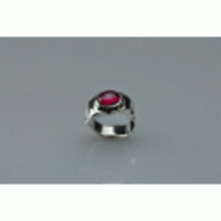 両サイドに穴が開いているリング