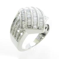 K18WG ダイヤモンドリング